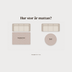 Vändbar premiumlekmatta med blomstermönster i varm dammrosa och sandbeige geometrisk baksida. 13 mm skum, EN71-godkänd. Fri frakt och 30 dagars retur.